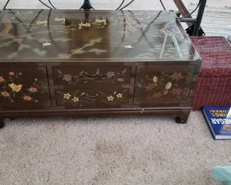 Large Korean Footlocker $800