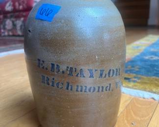 E.B. Taylor Richmond crock 