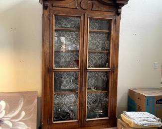 10' Tall and AMAZING. Trap door in the top for valuables and excellent craftsmanship on movable shelves.