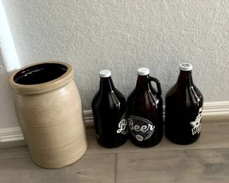 Large Glass Beer Bottles
