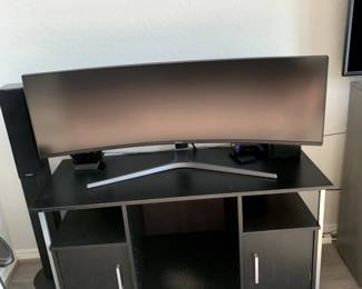 Samsung Series C49HG90DMN 49” Curved Gaming Monitor $400