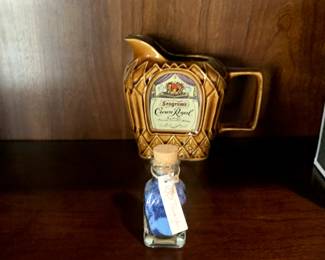 Seagrams Ceramic Pitcher