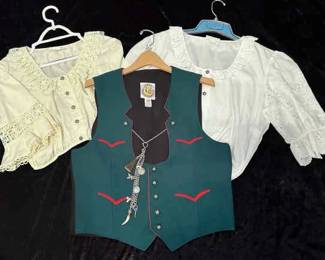 Ernst Licht Vest Two Womens Blouses