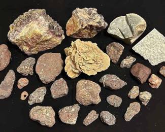 Amethyst, Desert Rose, Rocks Minerals
