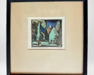 The House of the Seven Gables Print By D. L. Gregory