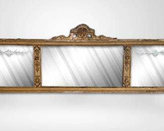 Antique Gilded Frame Mirror