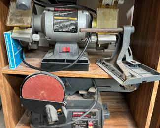 Craftsman Belt Sander Bench Grinder
