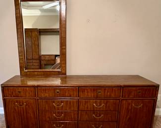 Drexel dresser and mirror.