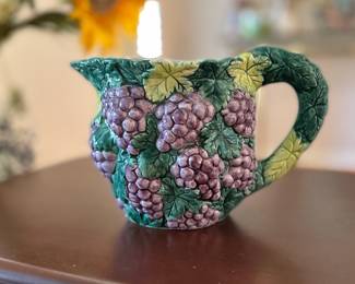 Haldon Group grape vine pitcher, 1987.