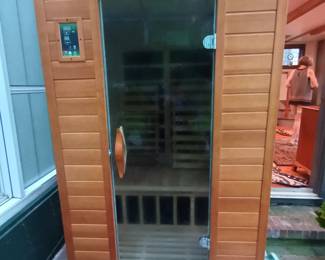 Indoor Infared Sauna -Relax sore muscles and ease joint pain with Infared heat - Easy to disassemble and move