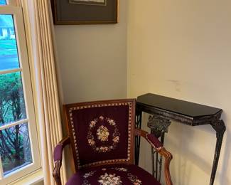 Hand stitched Early 19th Century Chair