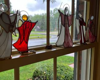 Several  Glass House Studios Angels