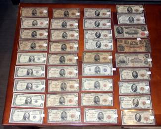 National Currency, Obsolete US Currency