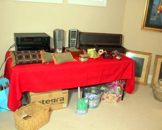 Onkyo Tuner/Amp R1, Yamaha Receiver RX-V992