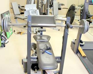 Bench Press, Barbells, Free Weights