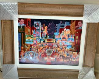  Eric Dowdle Serigraph “Beale Street”