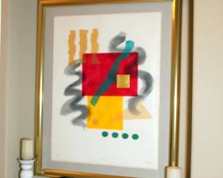 Dale Moses Serigraph "That Way"