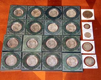 Peace & Morgan Silver Dollars