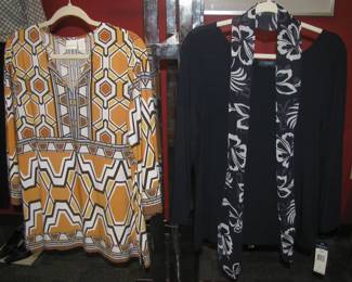 A couple of the blouses.