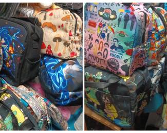 COOL Lunch bags/Totes - Anime, Sonic the Hedgehog, Garfield, Friends, Cartoon, Movie Characters, etc..