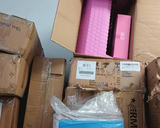Cases New Commercial, Houseware, and medical  goods new in box