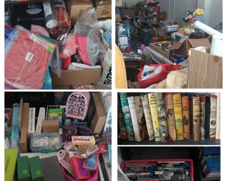 Vintage antique Books. ALL KIND of new in box housewares