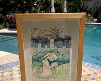 Super cute 3 dimensional original art for children, $45