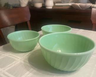 FireKing Jadeite Nesting set - $190