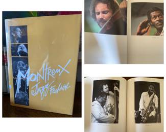 Montreaux Jazz Festival coffee table book with amazing photos, $20