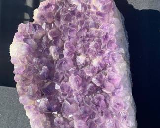 Hefty chunk of amethyst, $300