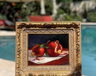 Original oil painting on wood with museum quality framing, signed Regina Lyubovnaya, 5/2000 (May 2000), $1750 (priced under value)