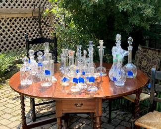 Decanters /  Candle Sticks /  Grappa Bottles 
