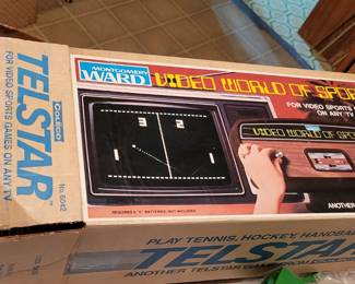 Vintage Telstar video world of sports game