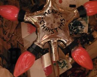 A few vintage Christmas items