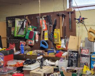 Shop tools and supplies