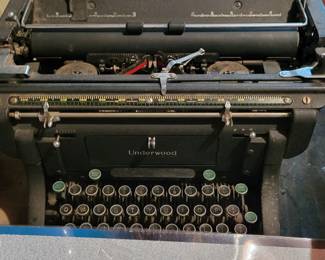 Underwood typewriter