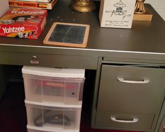 Nice mid-century metal desk