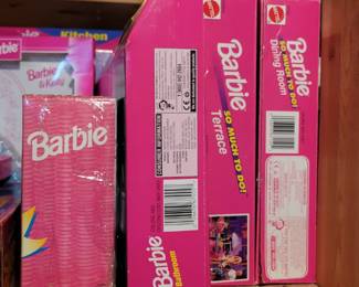 Lots of vintage Barbie