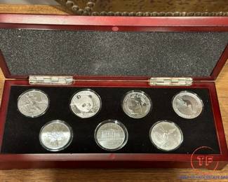2018 Magnificent Seven SILVER Coin Set