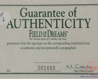 JOHN WAYNE Autographed Custom Cut Signature Framed with 2 JOHN WAYNE 8 x 10's