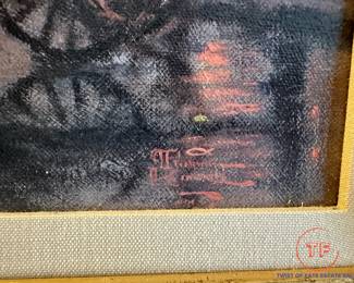 THOMAS KINKADE "The Watertower, Chicago" Limited Edition Gallery Proof on Canvas (285/700)