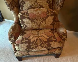 Hickory & White Wingback Armchair 
