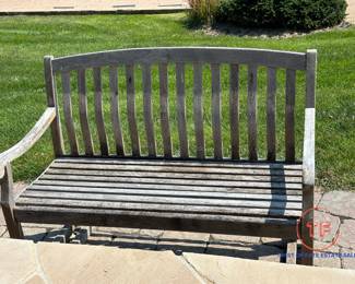 Outdoor Teakwood Glider Benches