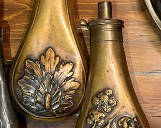Antique Powder Flasks
