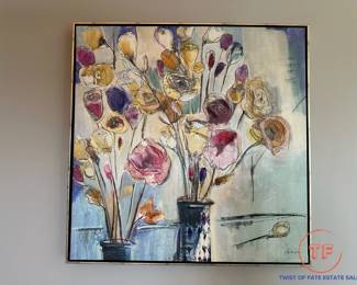 Canvas Wall Art "Popcorn II" by Jill Martin