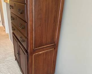 White of Mebane Tallboy Dresser
