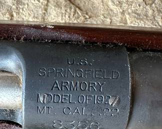 U.S. Springfield Armory Model 1922 M1 .22 Long Rifle