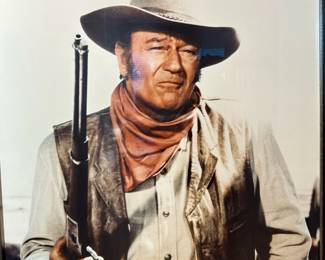 JOHN WAYNE Custom Framed Print