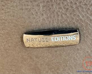 NATUZZI Editions Leather L Shape Sofa
