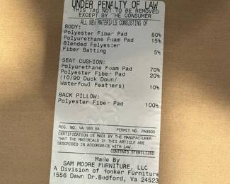 SAM MOORE for Hooker Furniture Armchair
